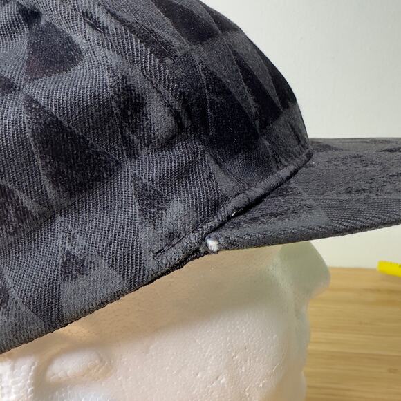 VTG Y2K Monster Energy Drink Hat Fitted Small-Medium One Industries Black Green - Picture 9 of 9